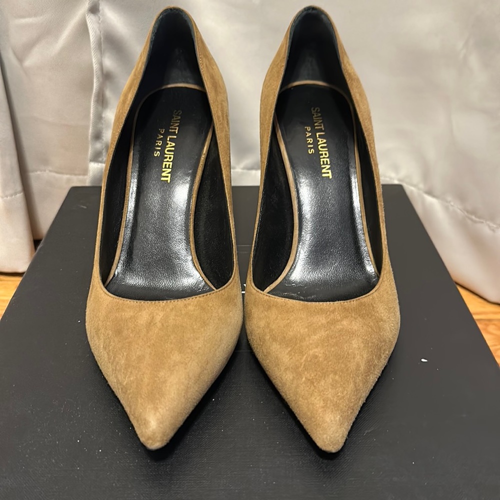 Authentic Saint Laurent Pump ~ Brown (Ocre) ~ size 37.5